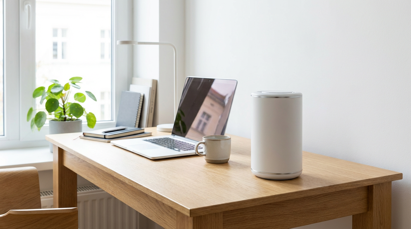 Domowe biuro z jonizatorem Nuvair